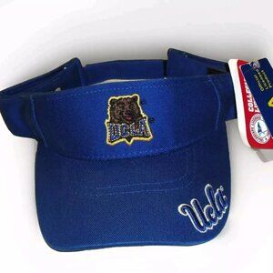 Ucla Bruins Bear Logo Mens Blue Visor Cap Hat Ncaa New Tags